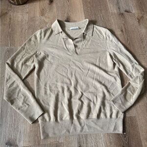Gentle Herd Women’s Beige Wool Sweater‎ Size M